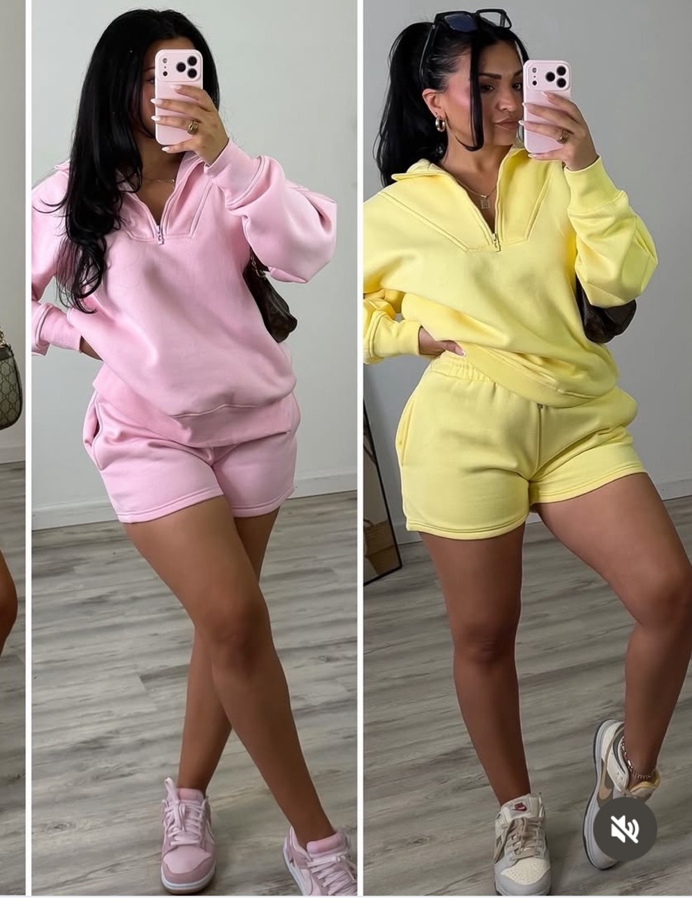Rising Pale Yellow Fleece Lounge Shorts